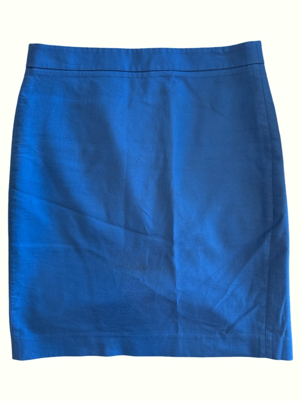 J.Crew Blue Pencil Skirt - Size 4